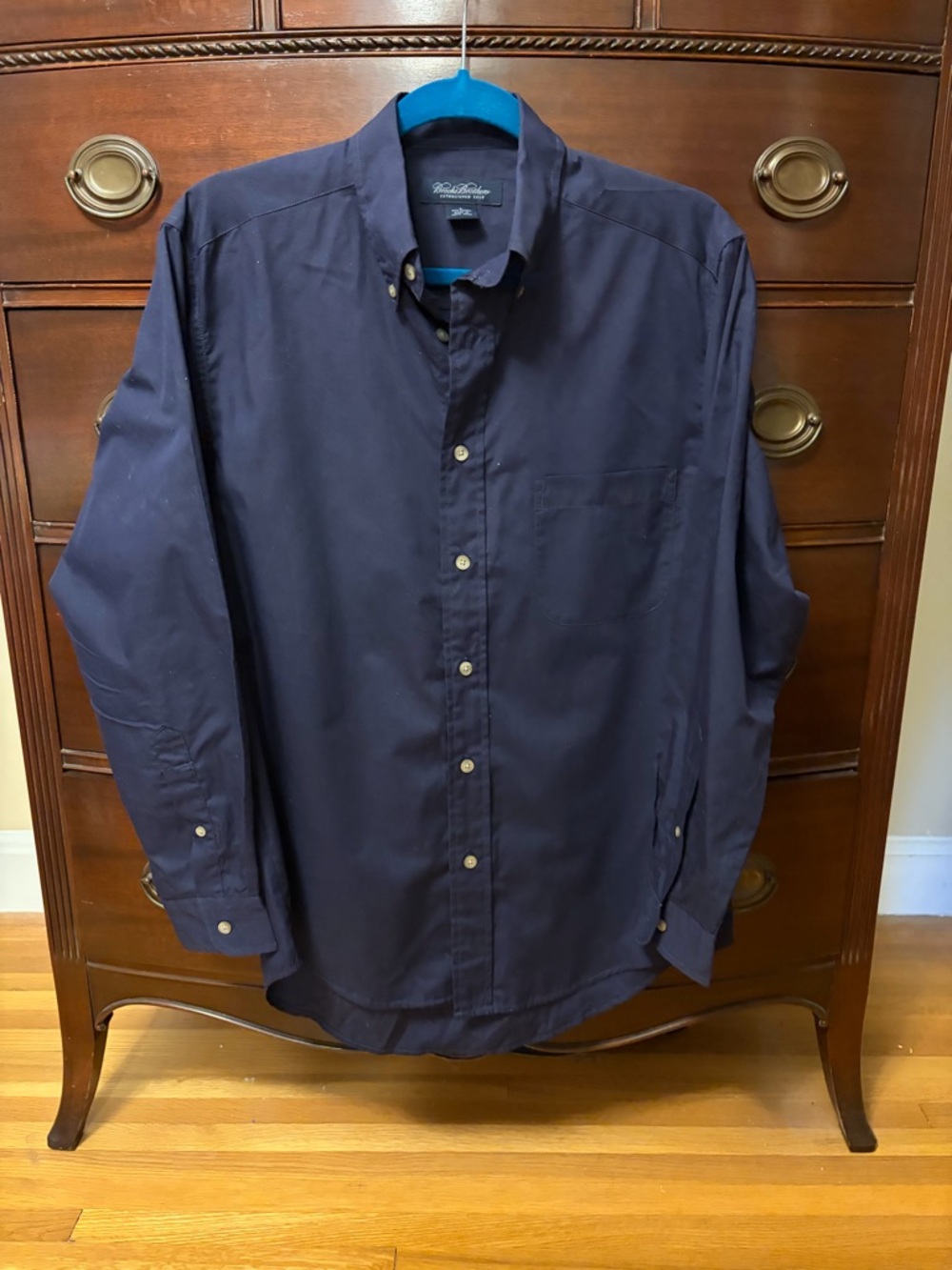 Brooks Brothers Men's Navy Button-Down Shirt
